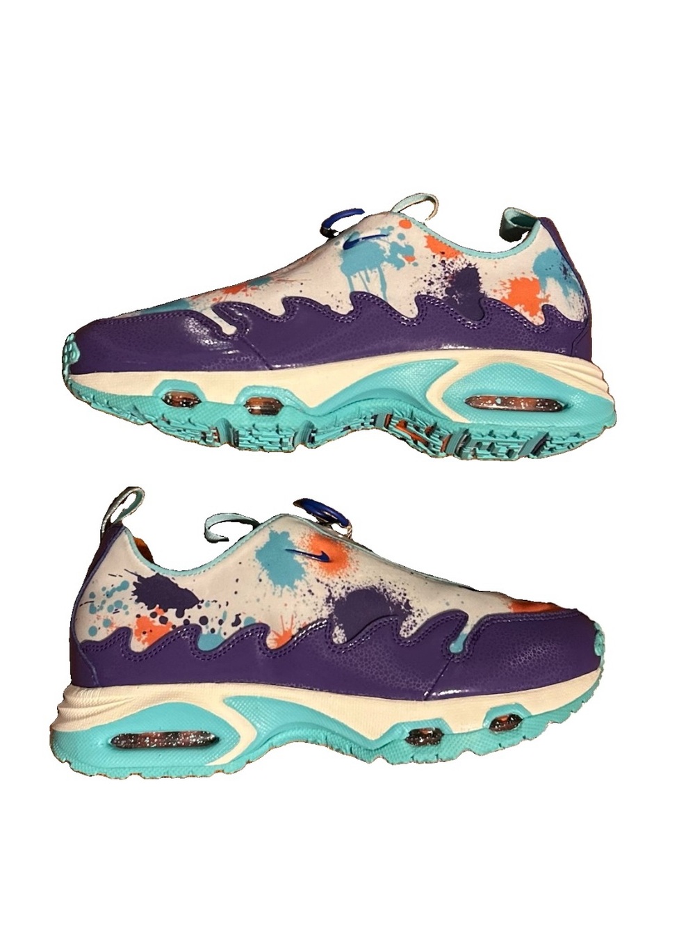 Nike Air Max Sunder Doernbecher Quin Nims IB6068-920 Size 7.5M / 9W Paint Splatt